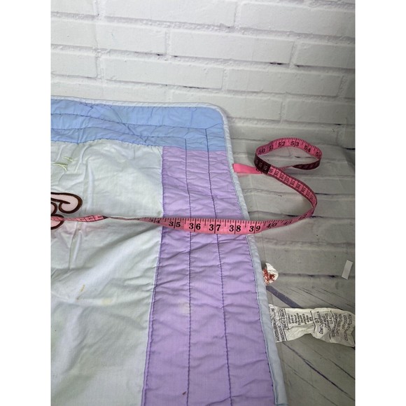 Crown Crafts Disney Winnie The Pooh Piglet Butterfly Baby Crib Blanket Comforter - Picture 12 of 12